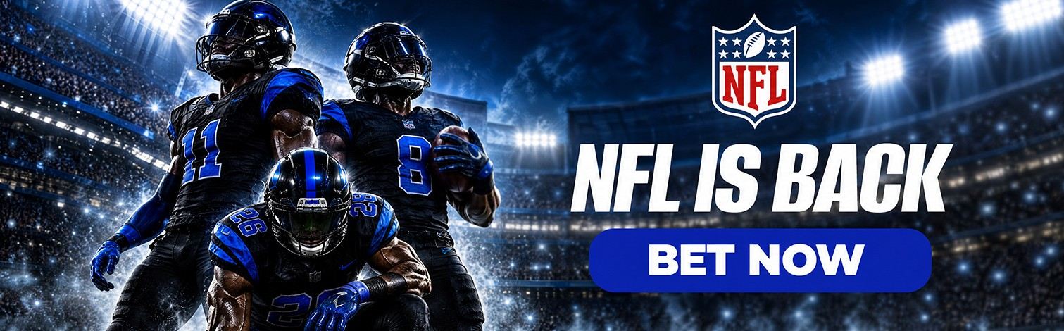 The NFL Is Back - Bet Now