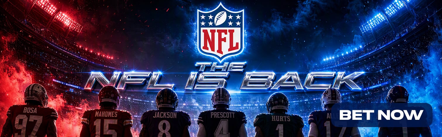 The NFL Is Back - Bet Now