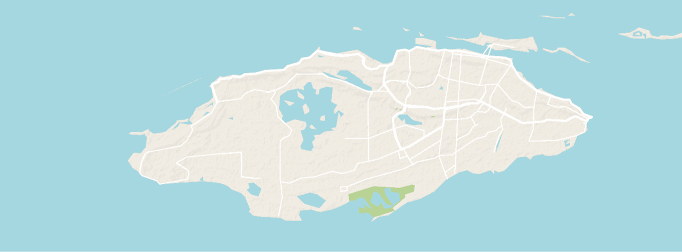 Map of Island Game store locations