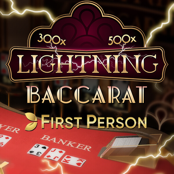 First Person Lightning Baccarat